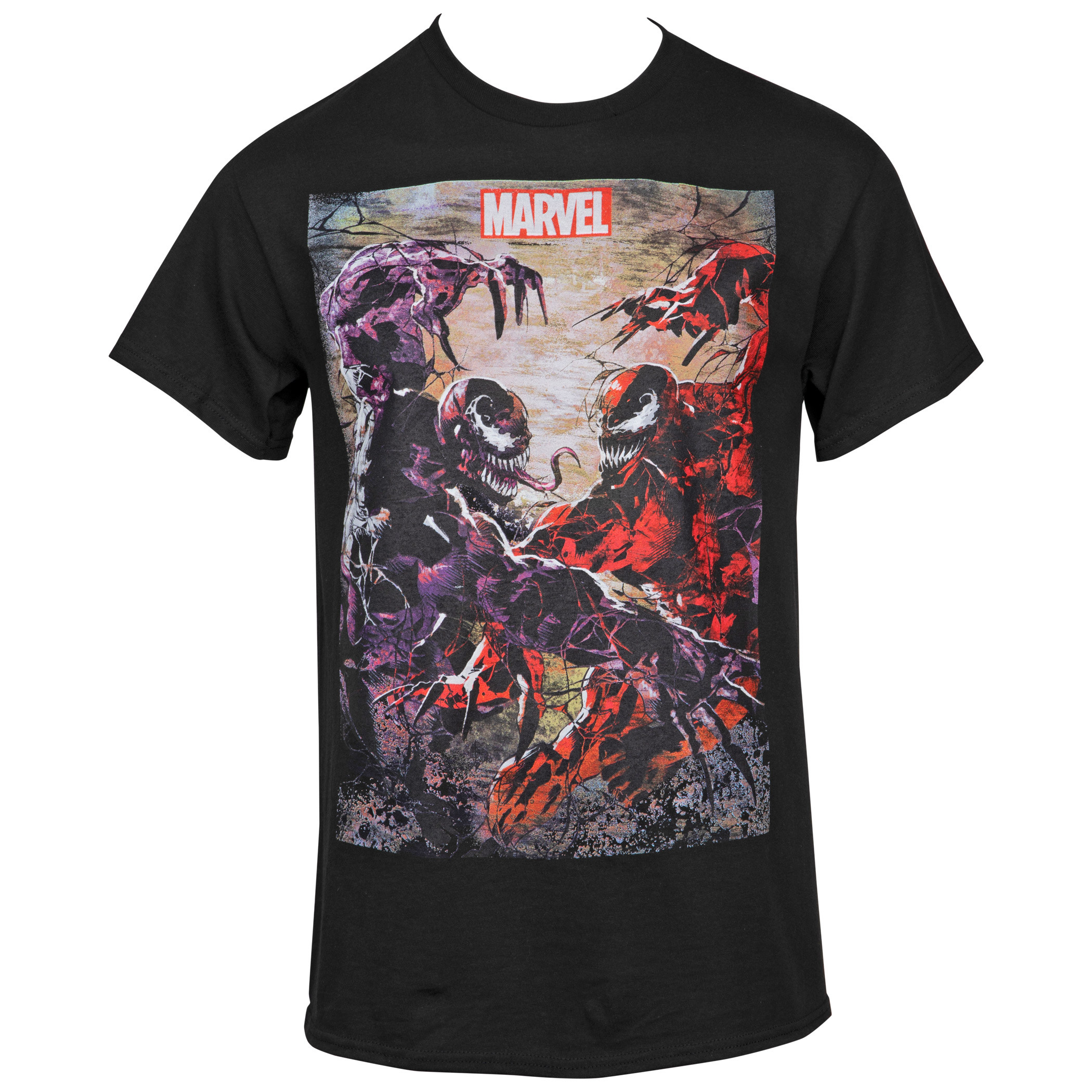 Venom VS Carnage Face-Off T-Shirt